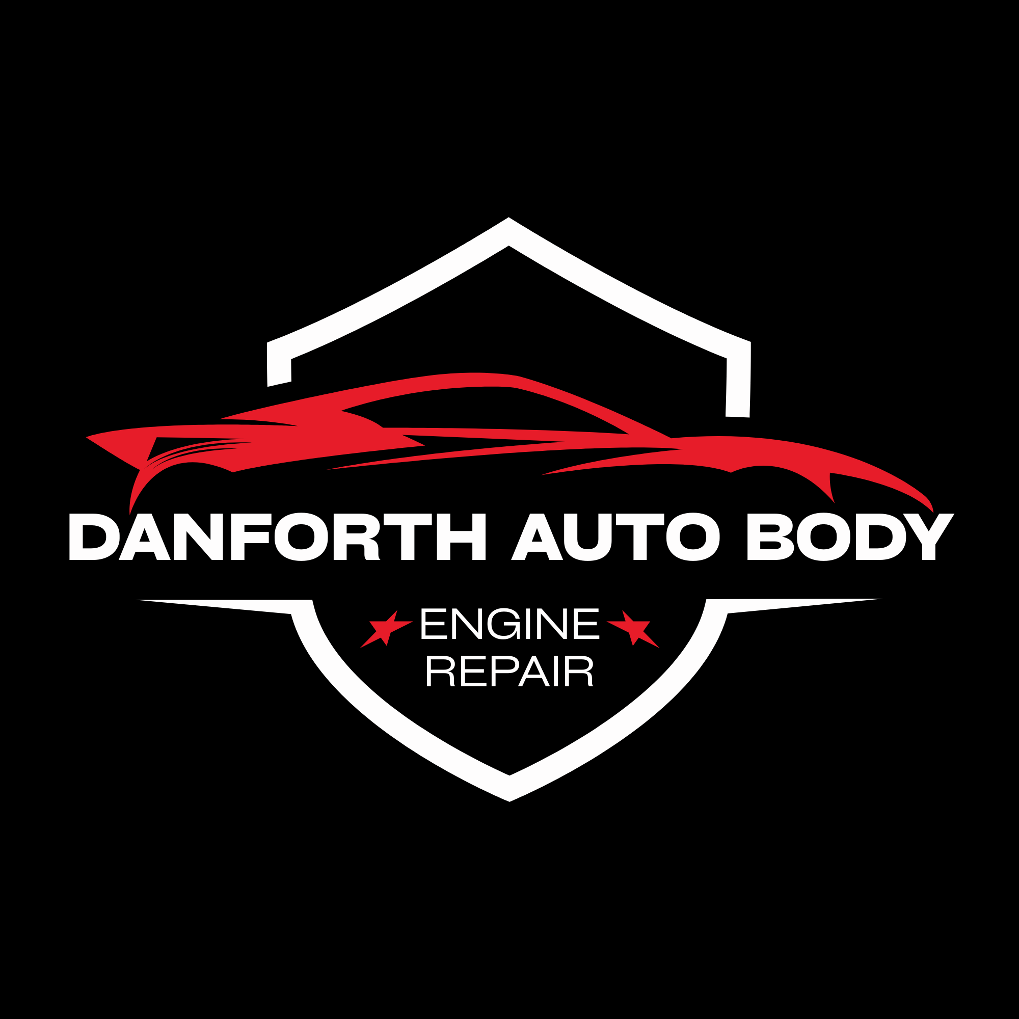 Danforth Auto Body & Engine Repair Logo